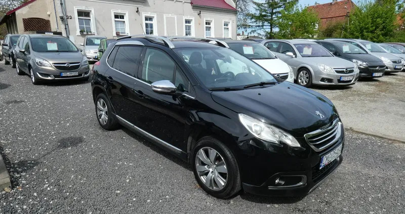 drawno Peugeot 2008 cena 34900 przebieg: 164000, rok produkcji 2013 z Drawno